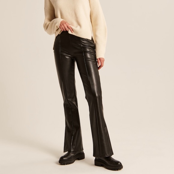 Vegan Leather Pants (Brand New w/ Tags) - Picture 3 of 7